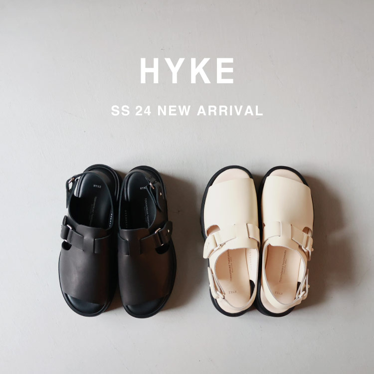 【5月1(水) 20:00～パリゴオンラインにて販売開始！】HYKE(ハイク) SS 2024 COLLECTION
